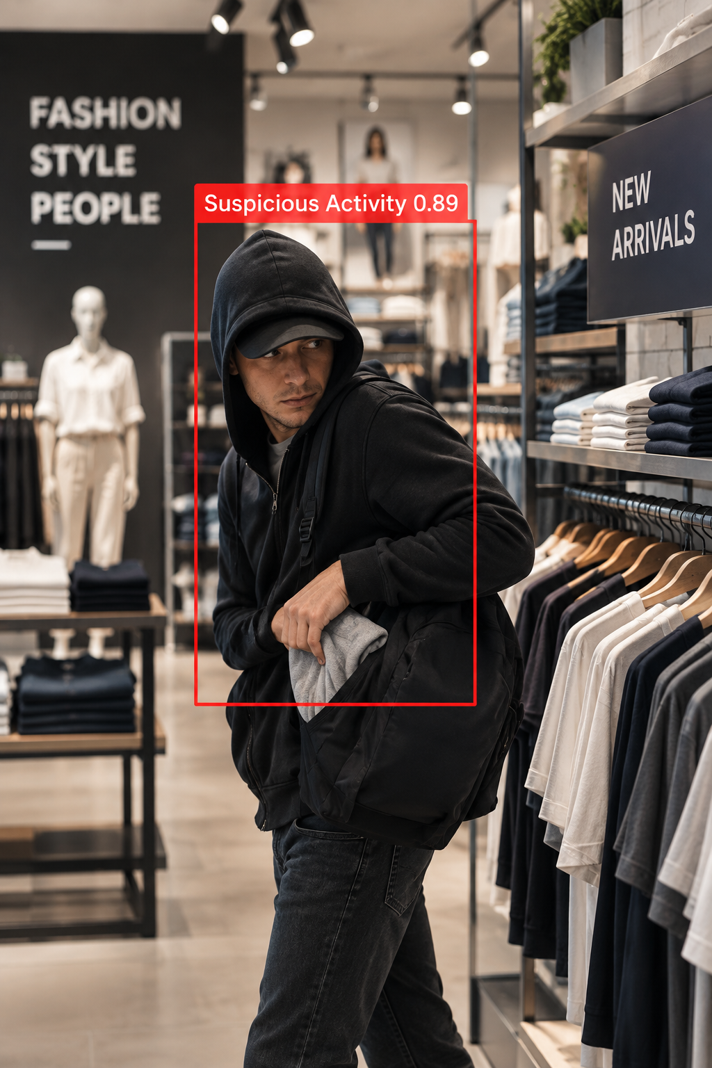 AI shrinkage solution for fashion retail